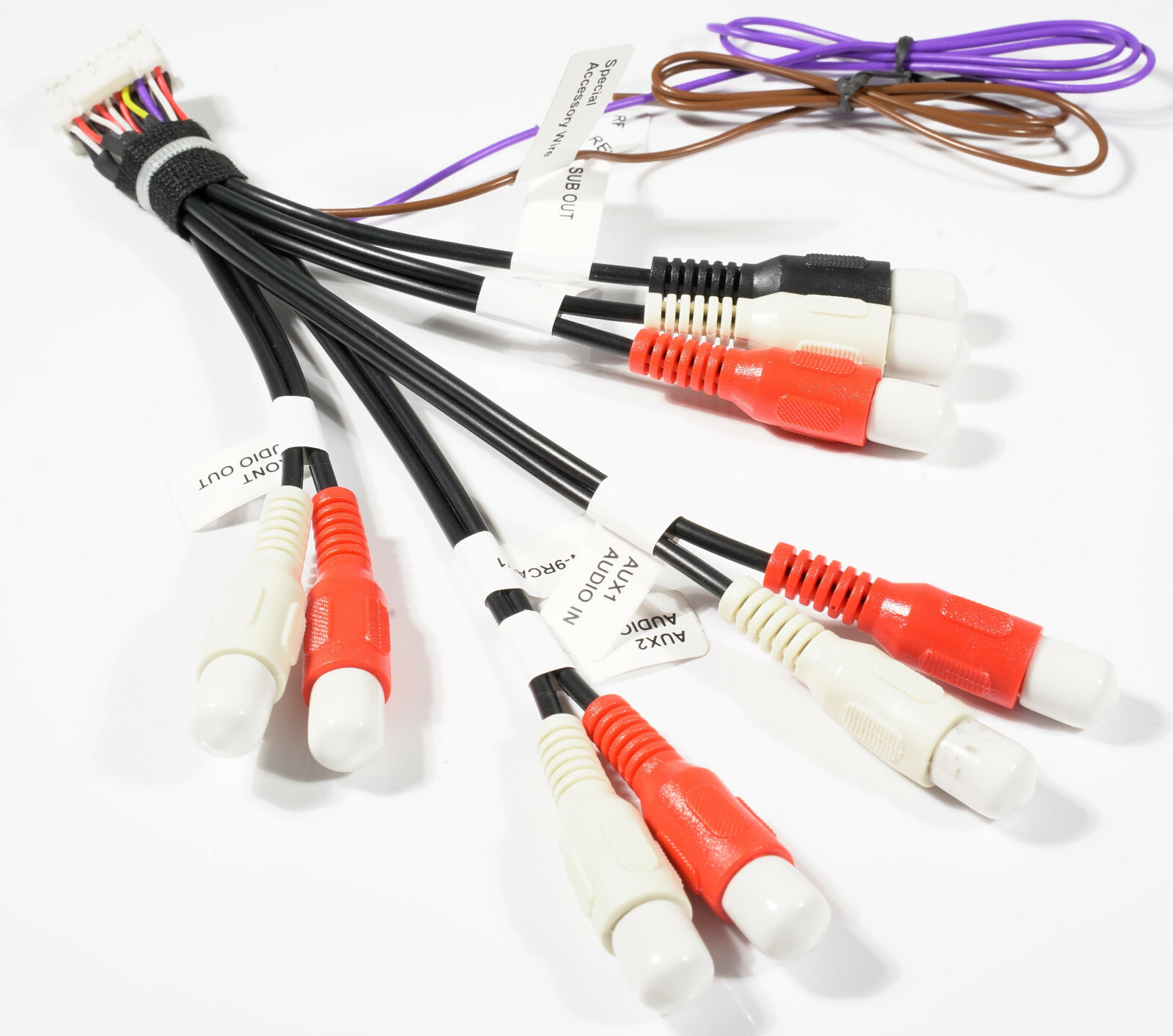 Xtenzi 20Pin AV RCA Harness for Sony XAV602BT XAV712HD XAV601BT XAV701HD