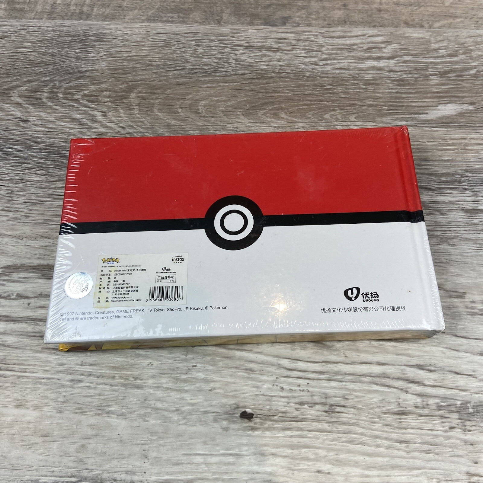 Fujifilm Instax Mini 40 Page Album Pokemon Pikachu 2007 Japan Y2K SEALED