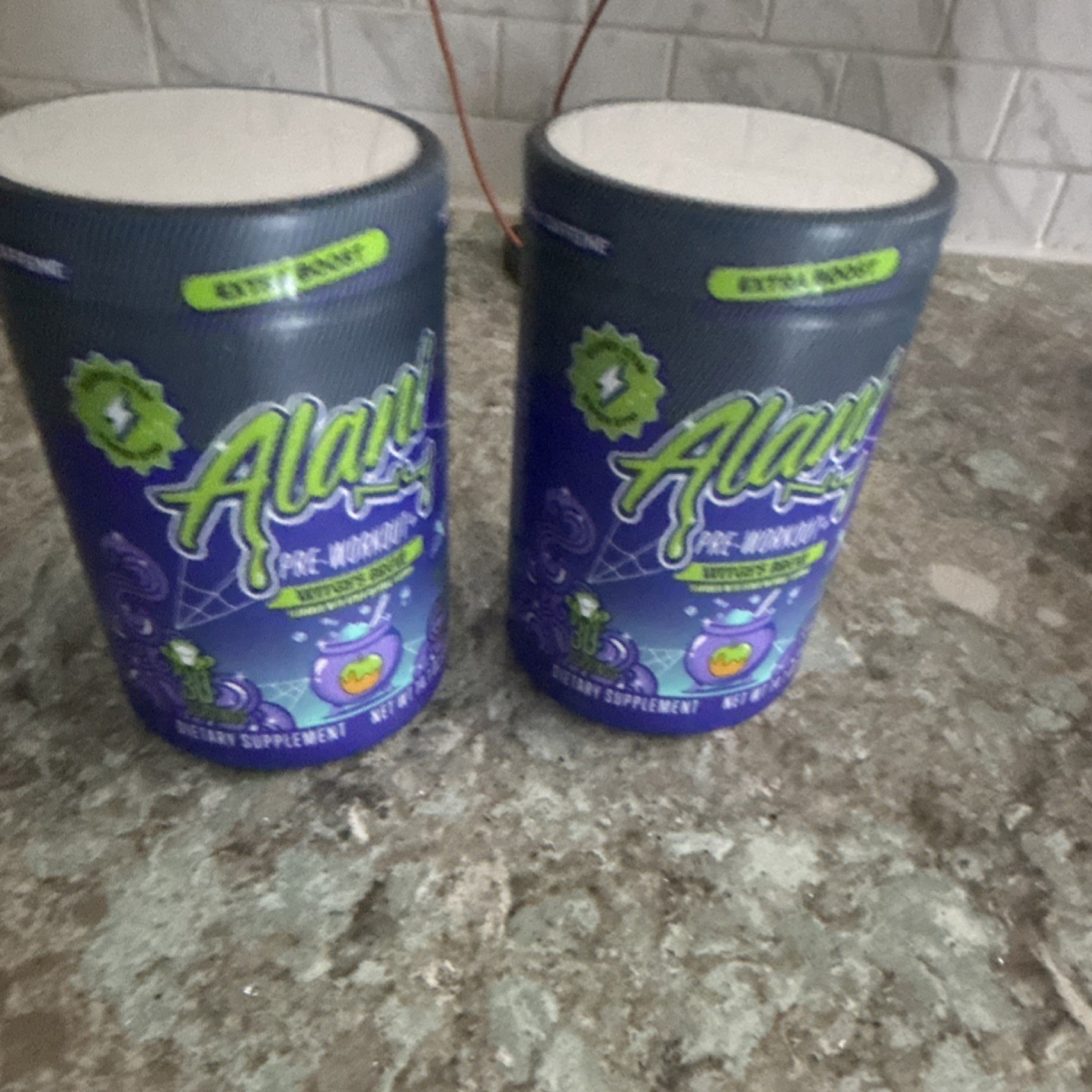 Alani Nu Pre-Workout Extra Energy Powder Witches Brew Flavor Unisex