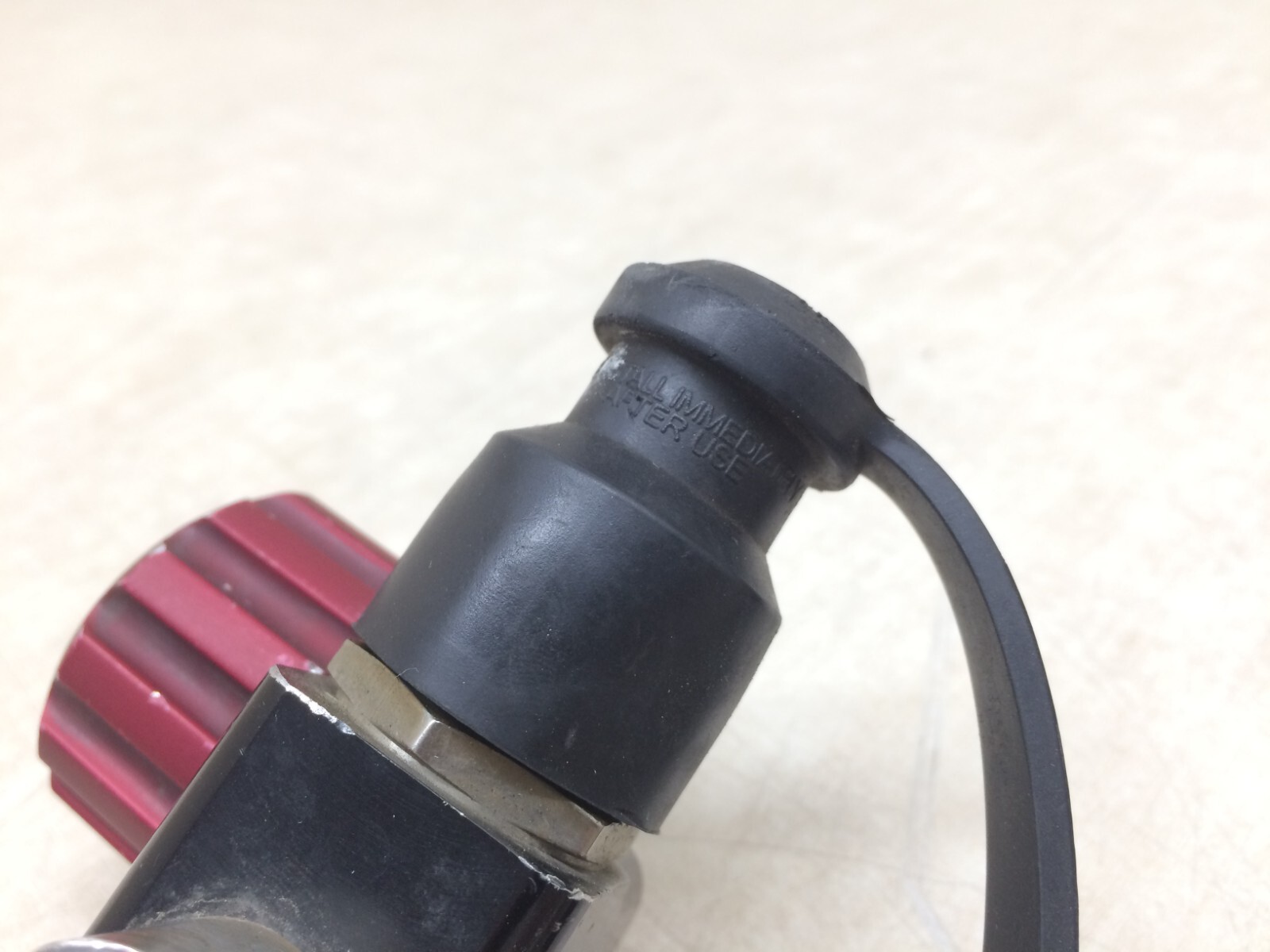 ISI Viking DXL SCBA Air Tank Regulator Connection Avon Protection CBRN Safety