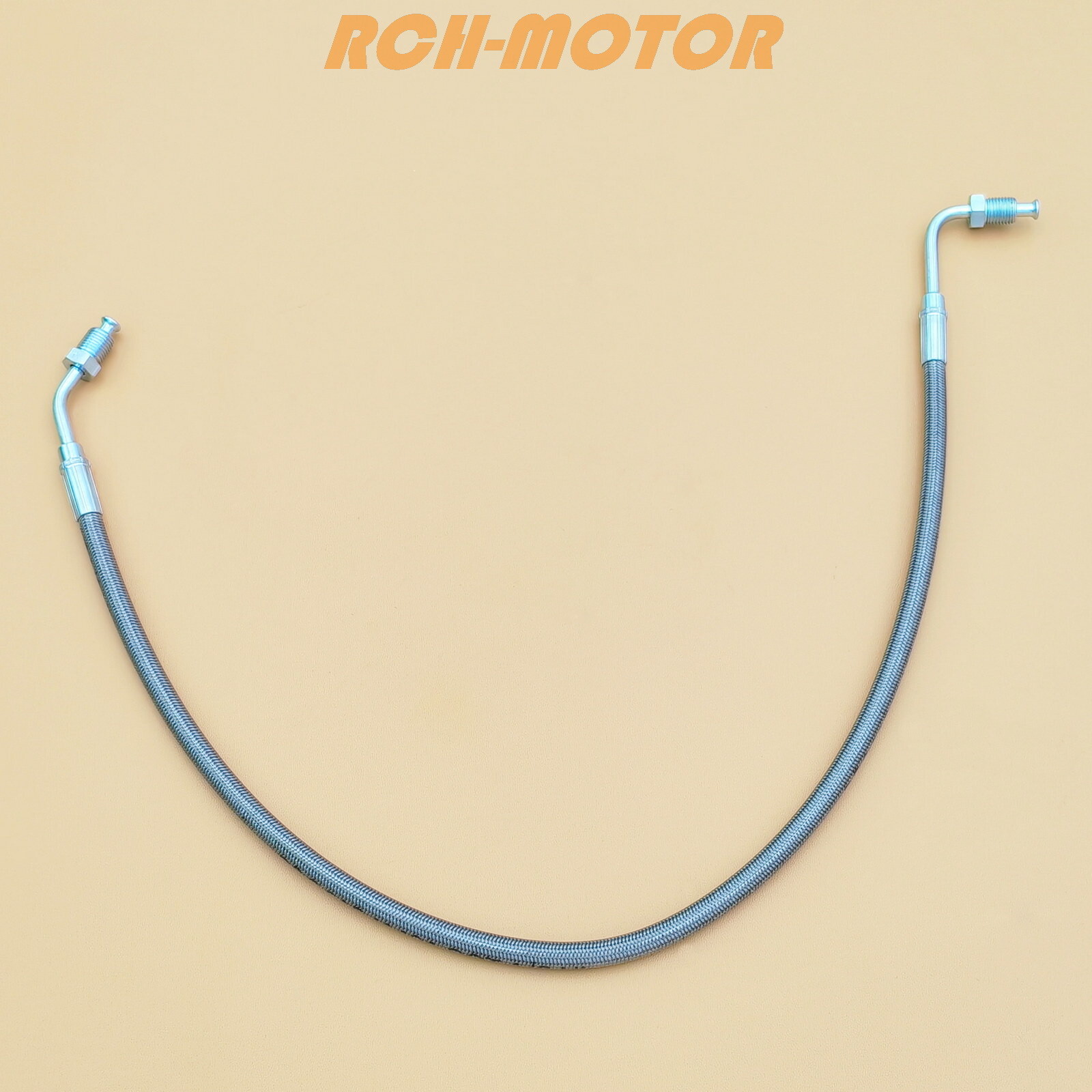 Front Braided Brake Master Cylinder Hose Line For Arctic Cat 250 300 2003-2004