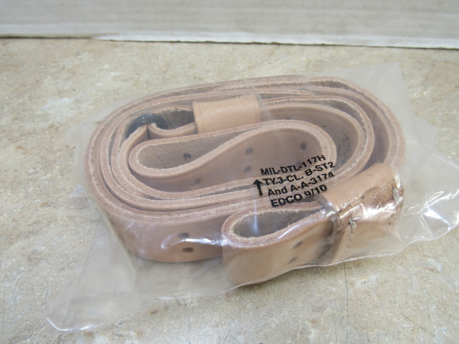 M1907 Leather Sling M1 Garand 1903 US Genuine Military NOS Unissued 7.62MM 308