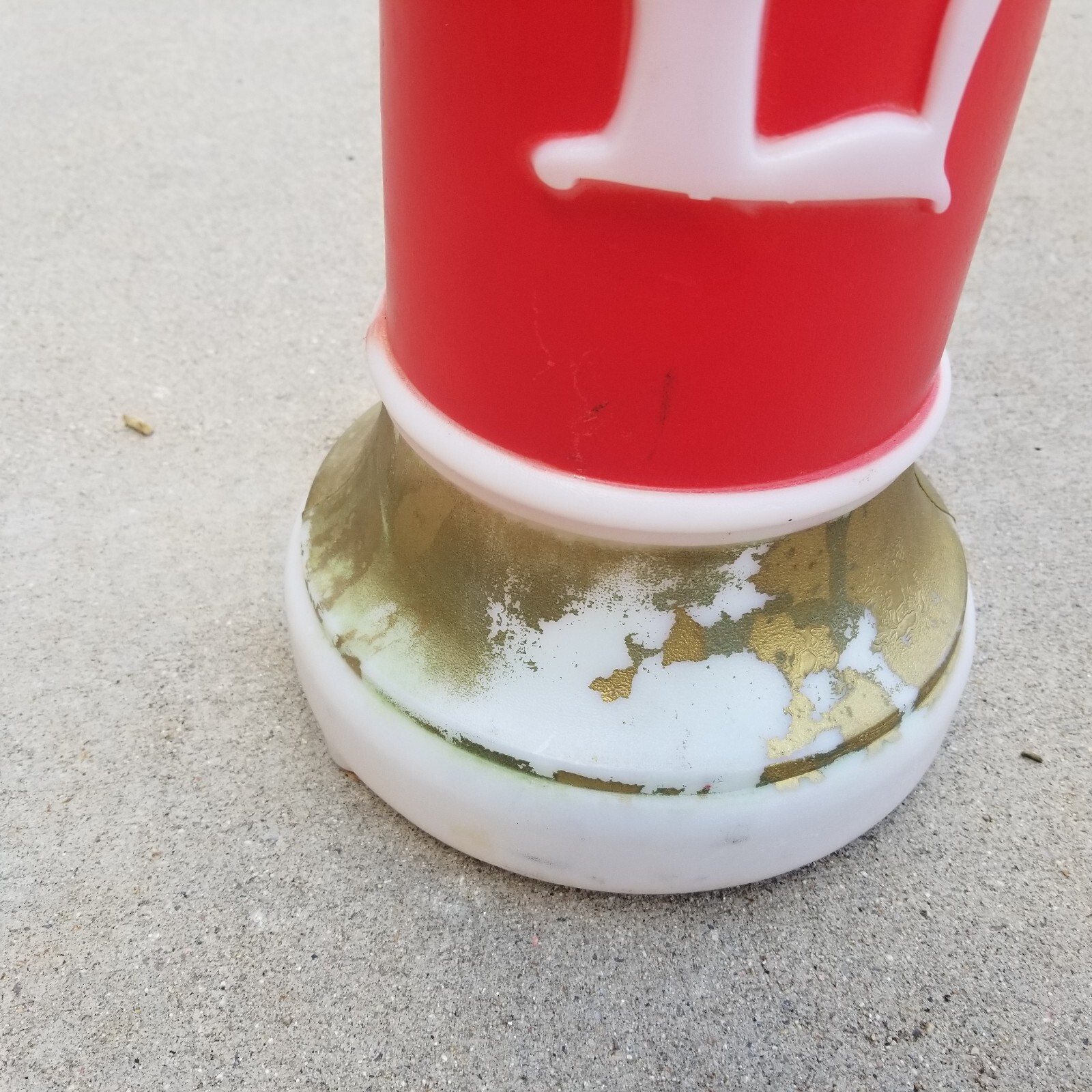 Vintage Empire Noel Candle Blow Mold Christmas Outdoor Light 43"