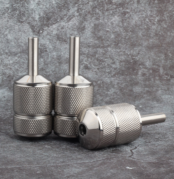 22-30mm Stainless Steel Self-lock Tattoo Grip Self Locking Tattoo Machine Handle