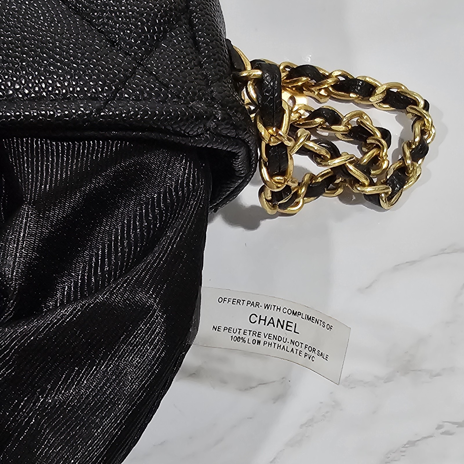 Chanel Makeup Black Shoulder Bag - VIP Gift