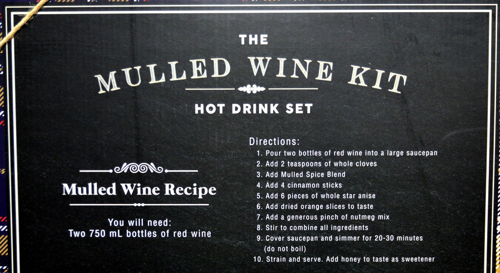 Modern Gourmet Foods Mulled Wine Set – 2022 – New/Sealed