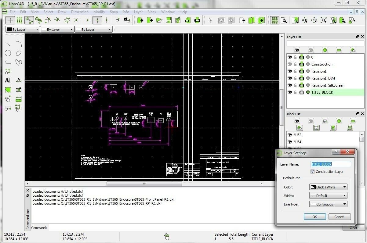 Libre Cad - 2D CAD Computer Aided Design Software for Windows & MAC on CD-ROM