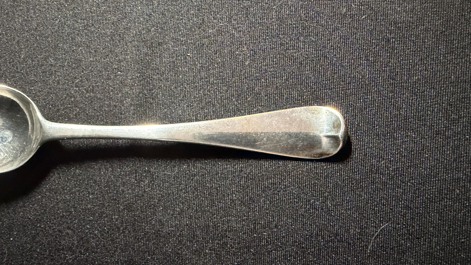 Circa 1710 English Britannia Hanoverian Spoon Crested