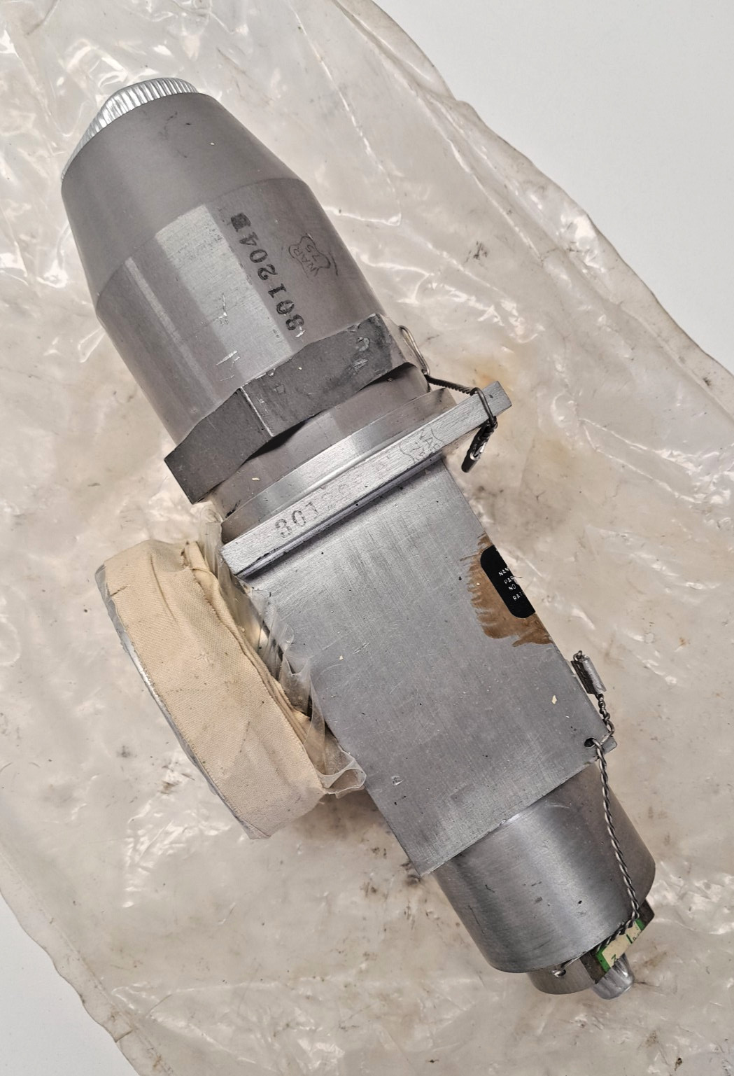 Surplus NOS Rocketdyne Liquid Oxygen LOX Fill and Check Valve Rocket Engine NASA