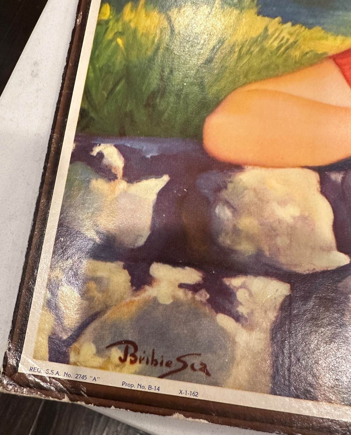 1940s Orange Crush advertising sign from Mexico