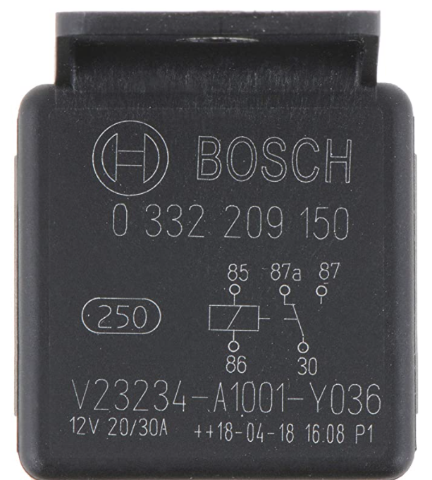 (10-Pack ) Bosch 12V 20/30A RELAY 0 332 209 150 5-Pin