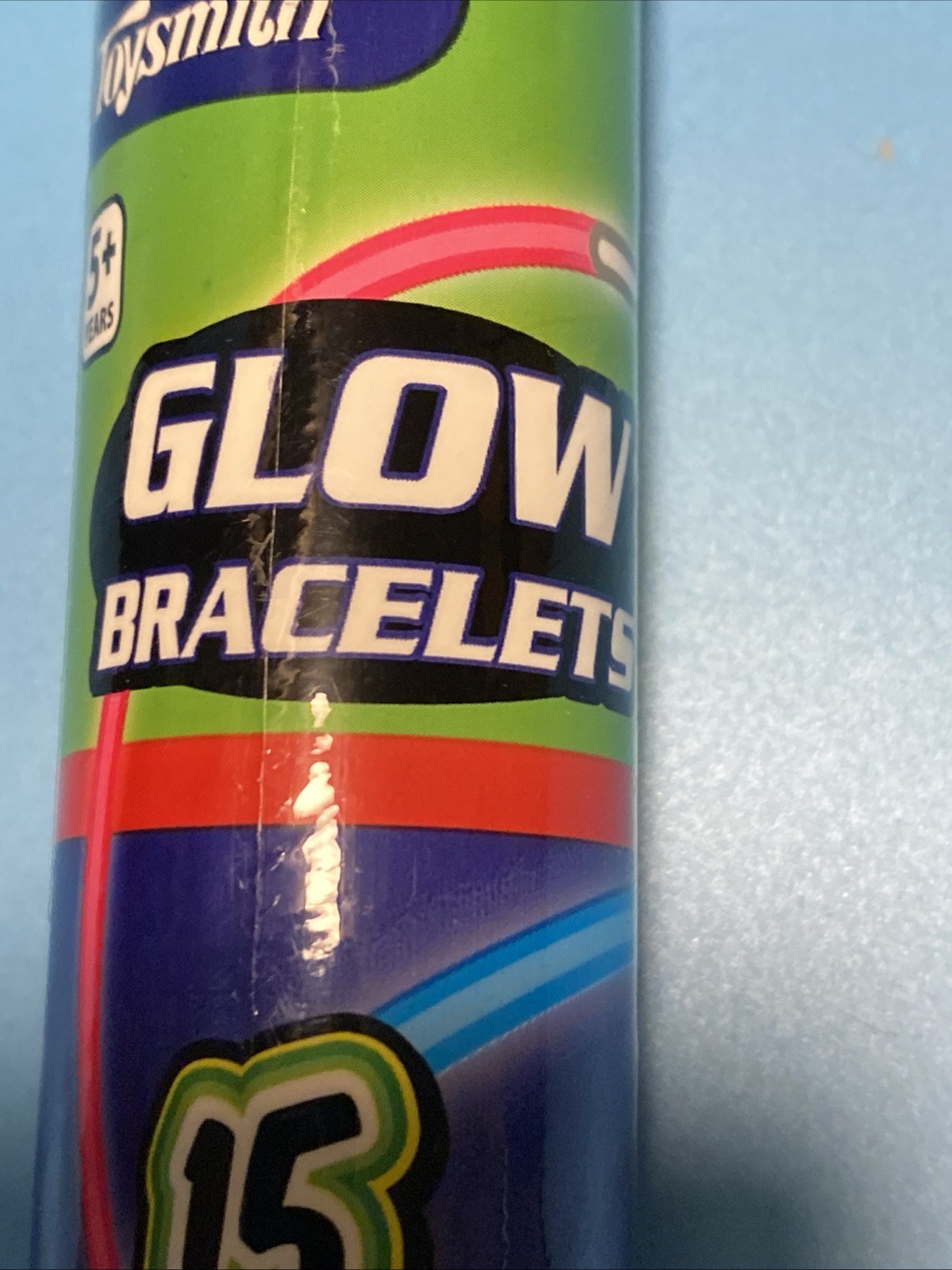 Glow Stick 15 Piece Braclet In Tube - For Parties Concerts Nightclubs Camping