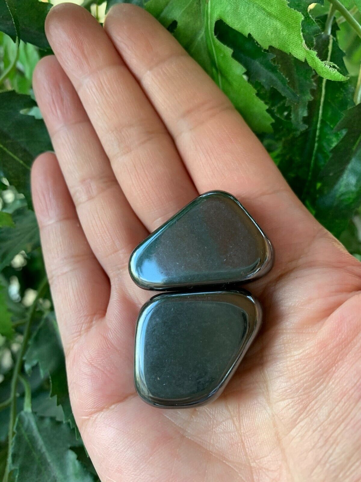 Fridge Magnets - Polished Magnetic Hematite,Strong and Heavy Duty for Whiteboard