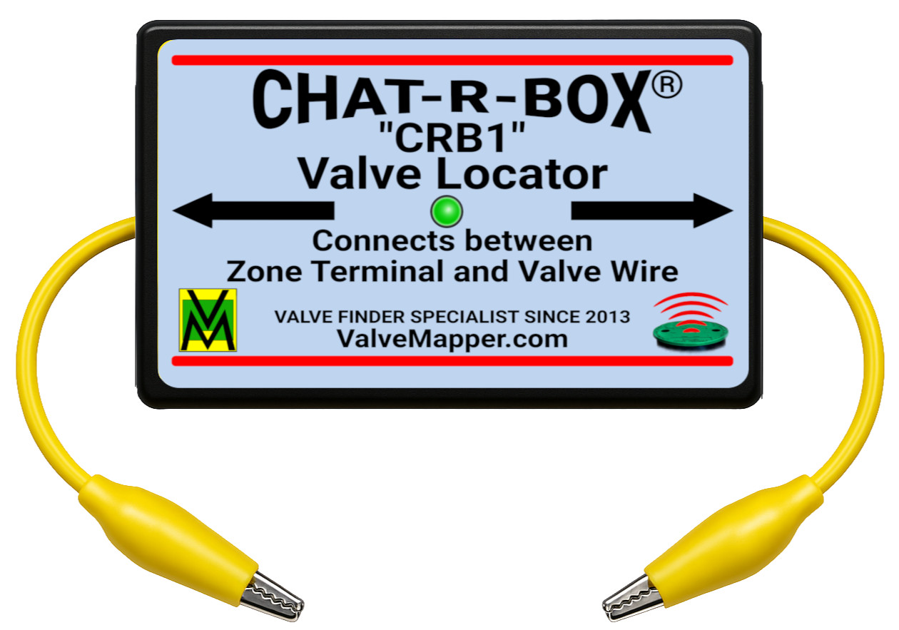 Lawn Valve Locator Chat-R-Box CRB1 w/LED, Valve Finder, Valve Locator