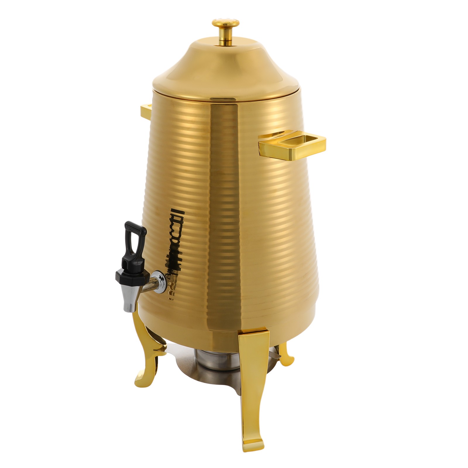 13L Beverage Dispenser Hot Drink Dispensing Container with Stand Stainless Steel