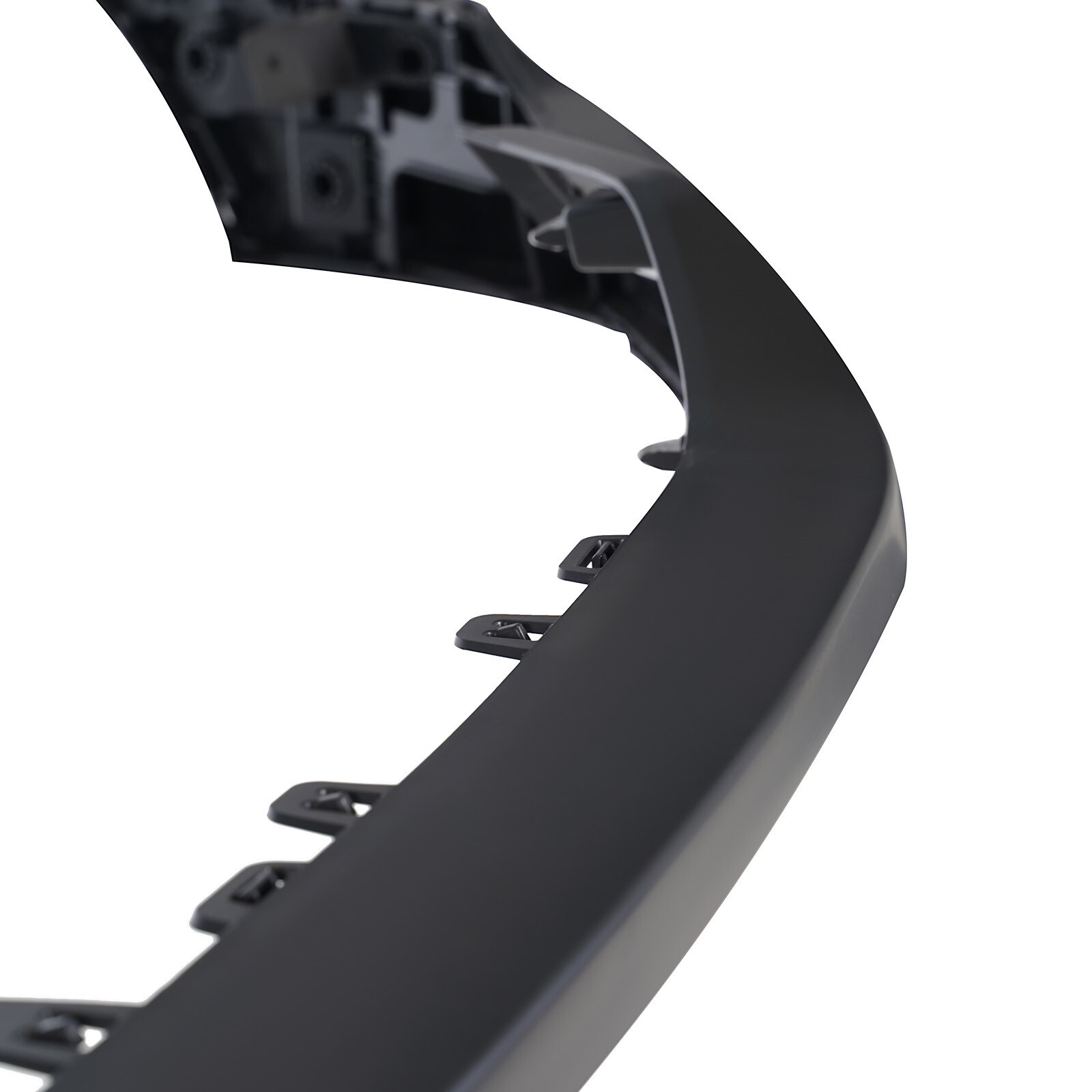 Front Bumper Cover Upper Molding Trim For 2021 2022 2023 Ford F-150 Primed Black