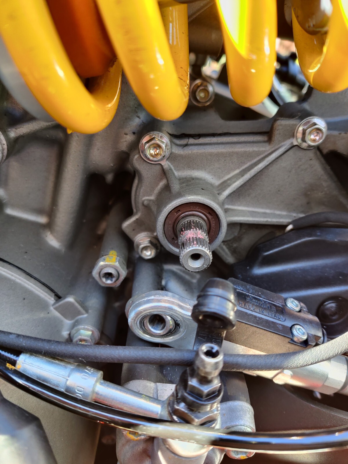 Racetorx Ducati Panigale V2 Gear shift support 899 959 1199 1299 BLACK