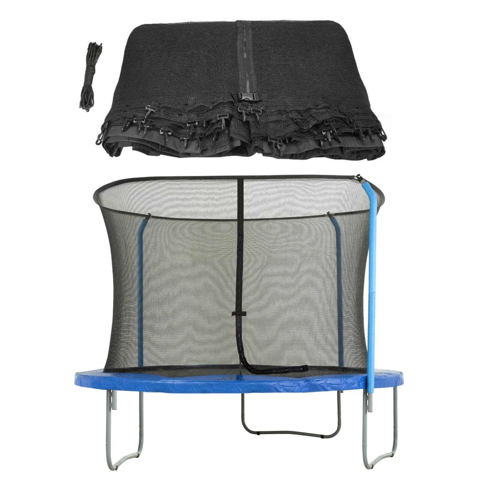 Trampoline Replacement Enclosure Surround Safety Net,Protective Top Ring Netting