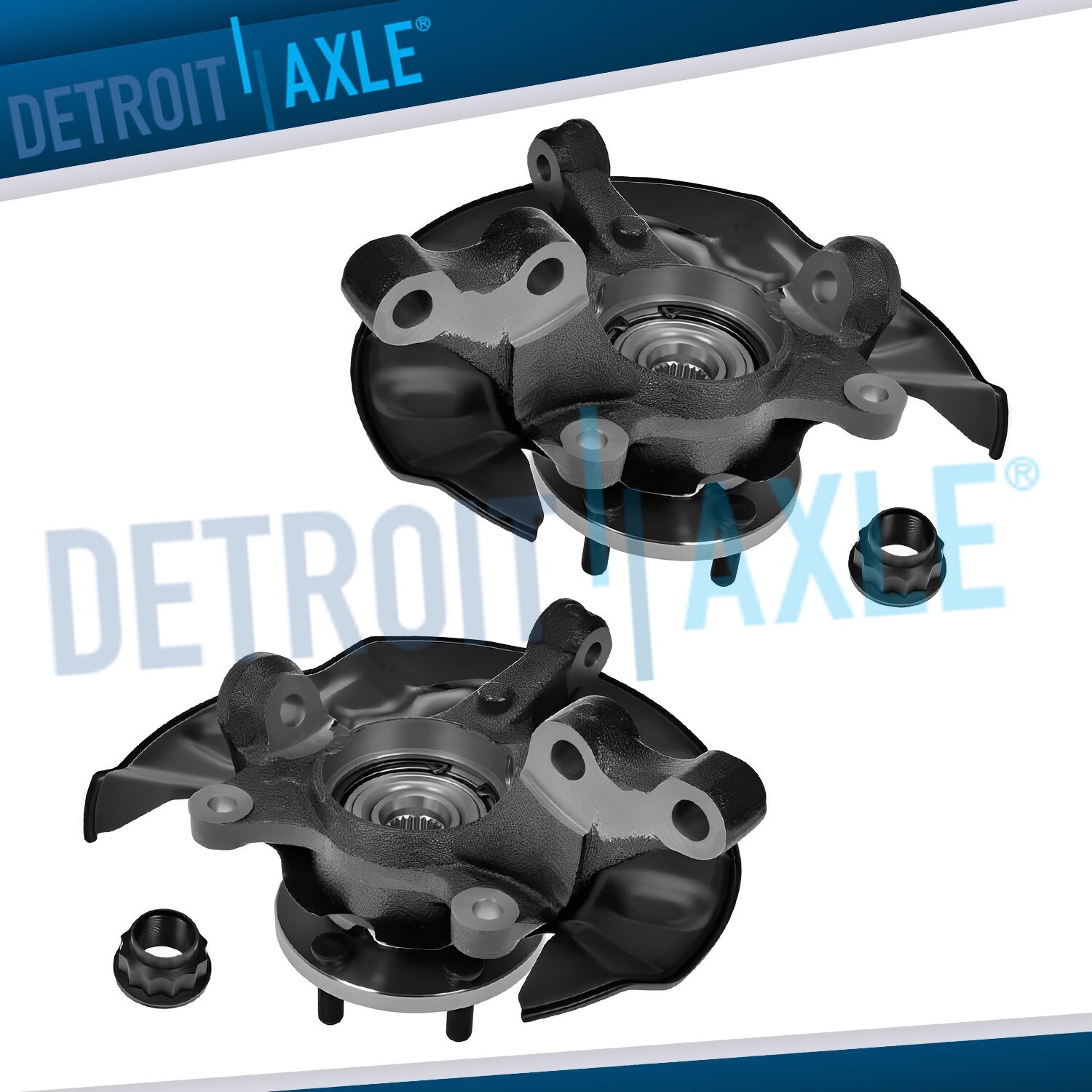 FWD Front Steering Knuckle & Wheel Hub Bearing for 2003 2004-2008 Toyota Matrix