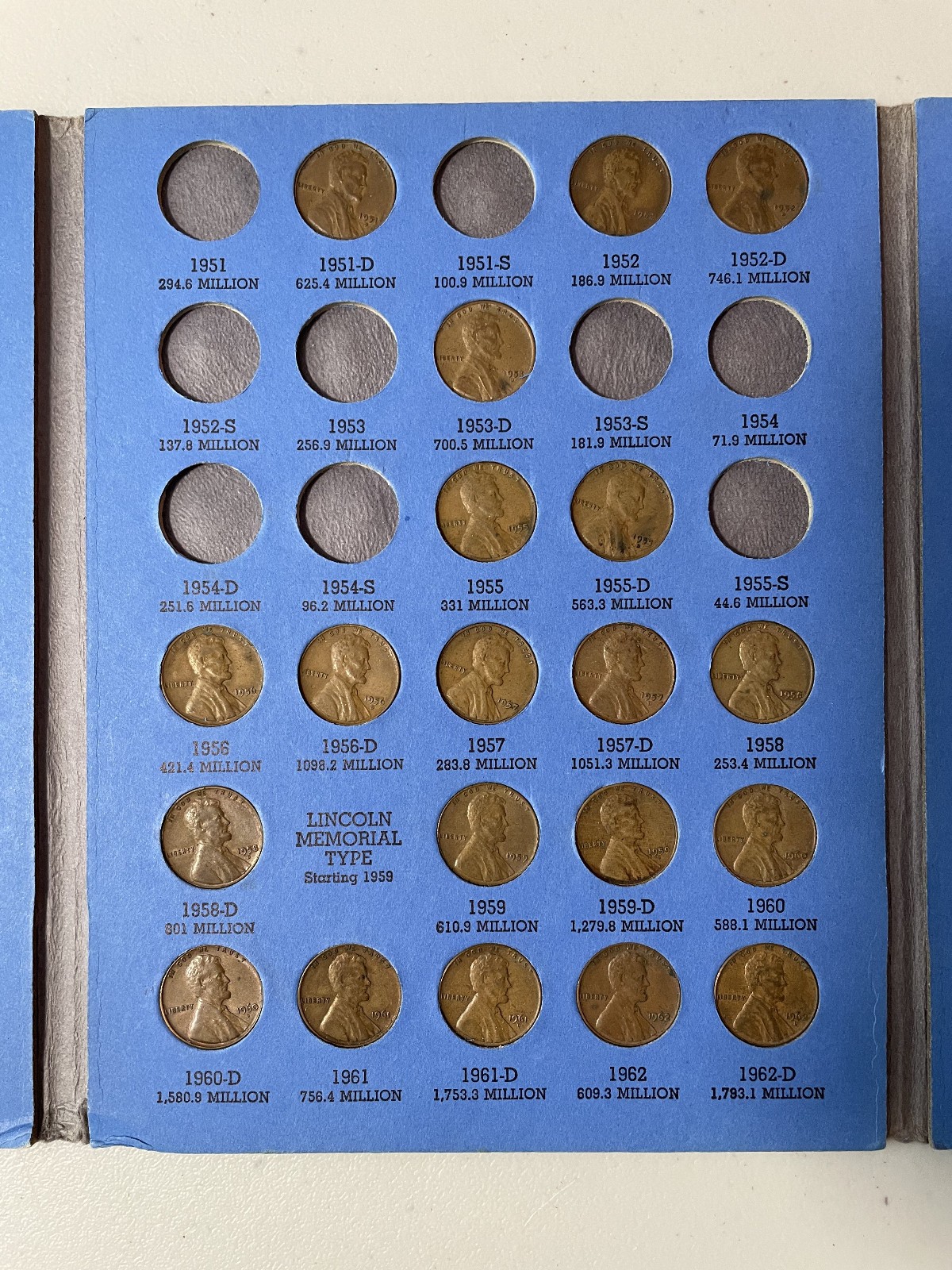 Lincoln Head Cent Collection 1909-1940 & 1941-1974 (70 COINS)