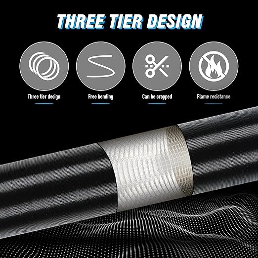 75mm Auto Heater Pipe Ducting, 9Pcs T-Branch Warm Air Outlet Vent Kit, Vent Hos