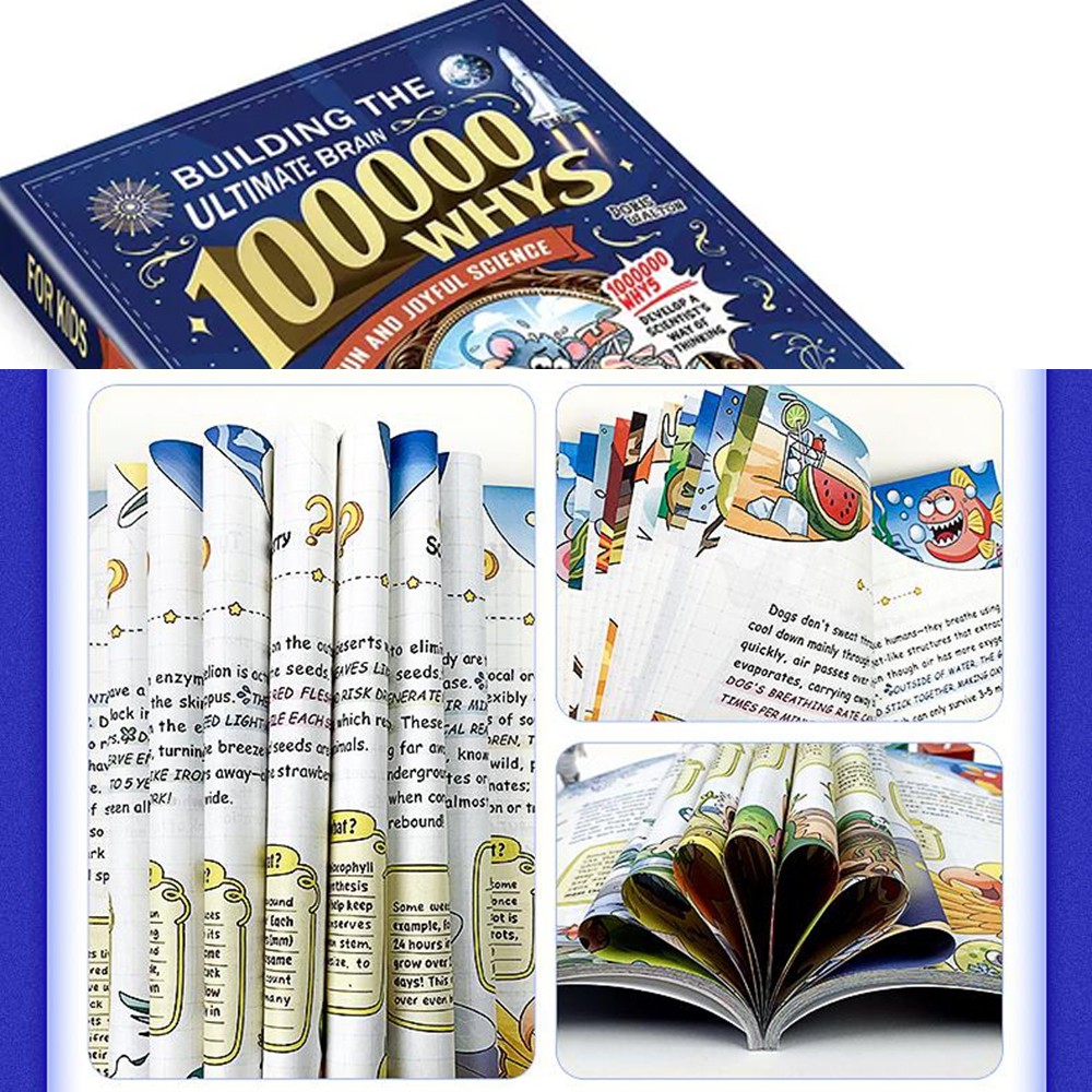 Children's Encyclopedia 100,000 Whys Extracurricular reading for Kids Book Gifts