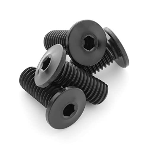 Terske Ultra-Low Profile Superlight Black Titanium Bottle Cage Bolts by Terske