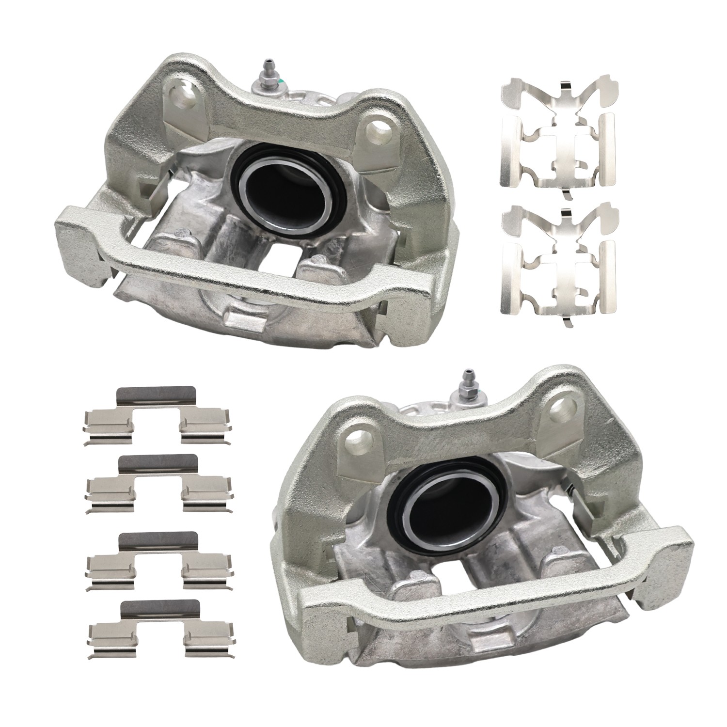 Rear Disc Brake Calipers w/Bracket for Chevy GMC Silverado Sierra 1500 2003-2007