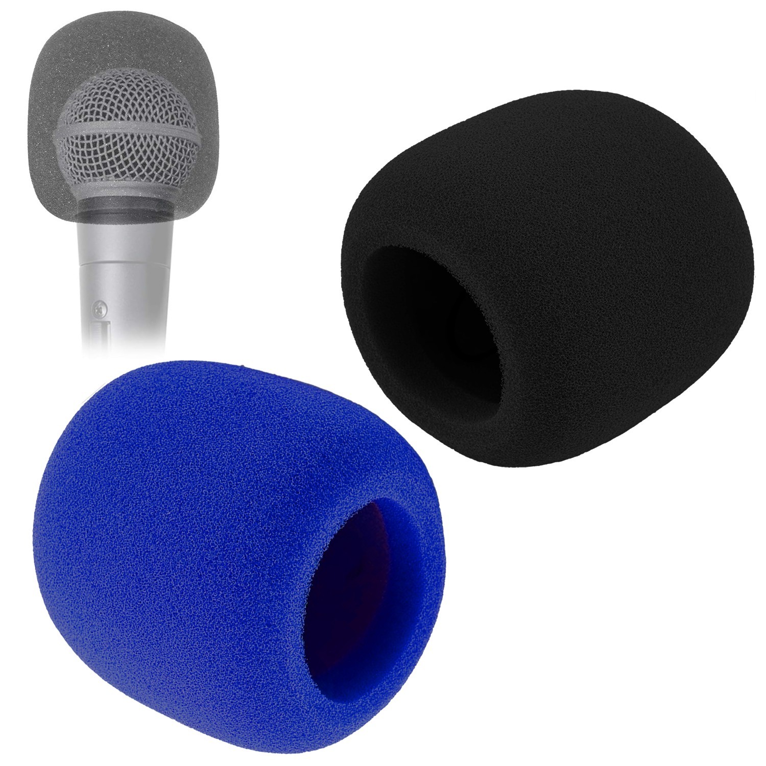 5Core Microphone Windscreen Pop Filter Sponge Foam Wind Shield Mic Cover