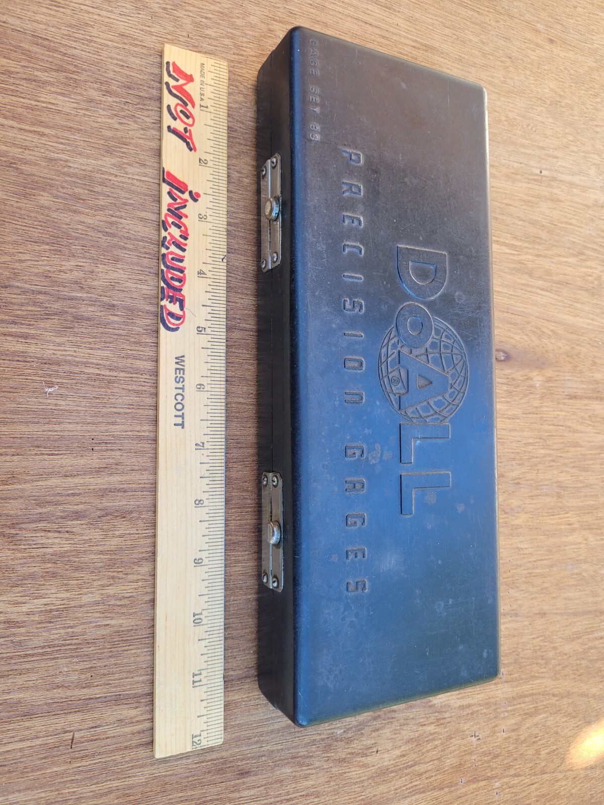 DoAll PRECESION GAGES Block Set 83 ( Wear Block) complete in Do All Box