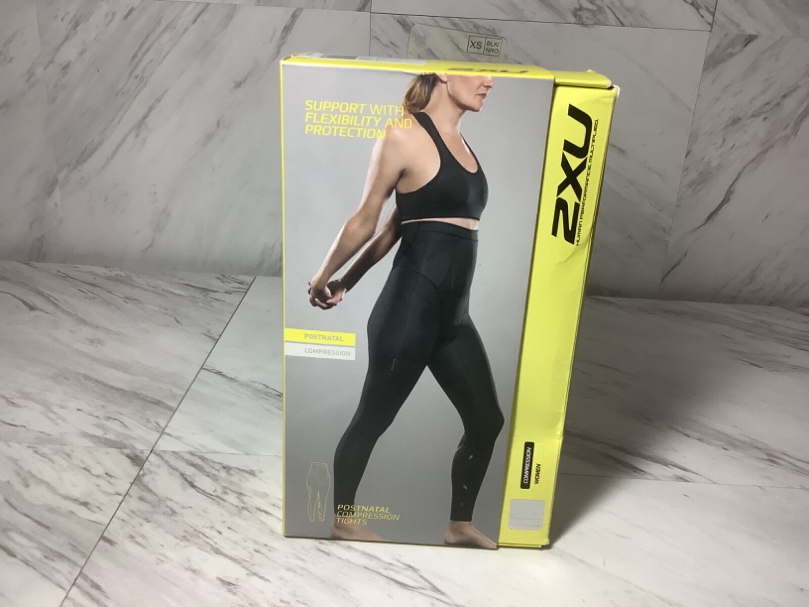 2XU Postnatal Compression Tights Women's Extra Small Black WA3598b~PWX