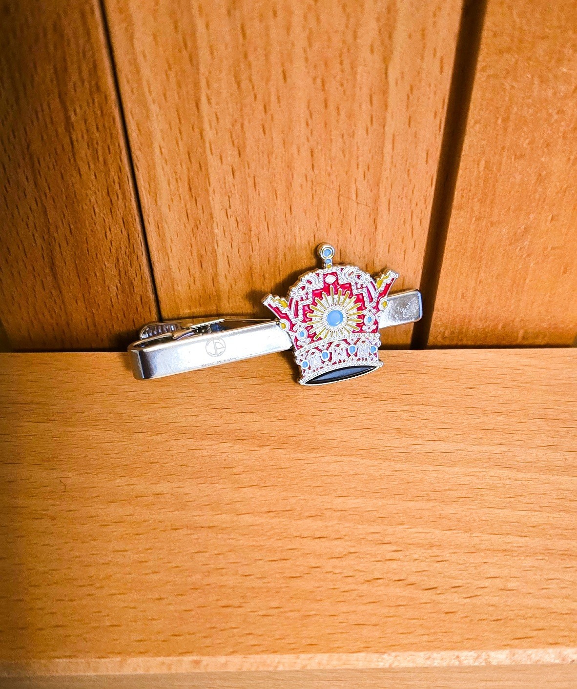 tie clip for men PAHLAVI CROWN سنجاق کراوات تاج پهلوی