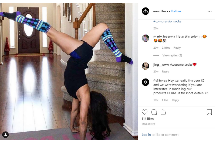 ⭐️NEWZILL Compression Socks(20-30mmHg) Unisex,Support,Circulation&Recover|1 PAIR