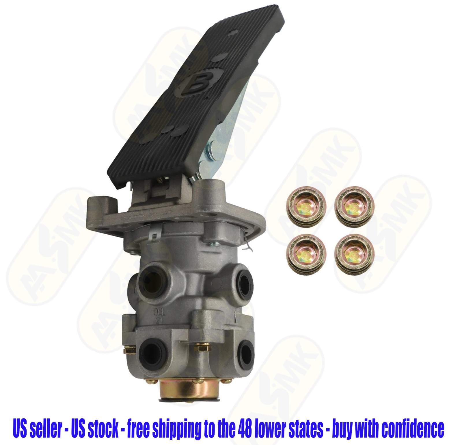 286171N E6 FOOT BRAKE VALVE W/ TREADLE ASSEMBLY – BENDIX REPLACEMENT – USA