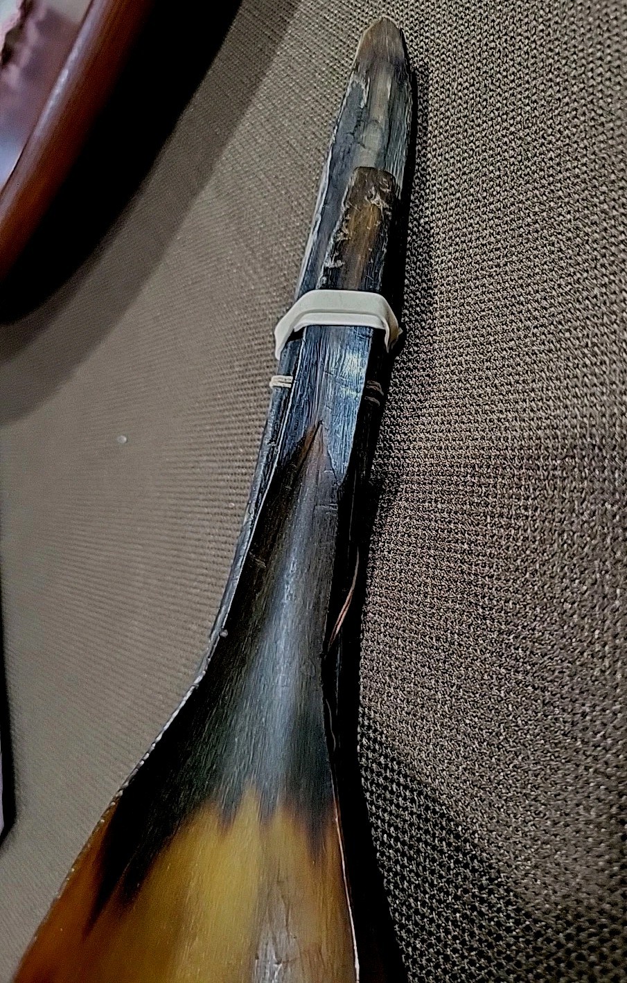 (2) Ahousaht Northwest Indian Inuit West Vancouver Canada B.C. Sheep Horn Spoons