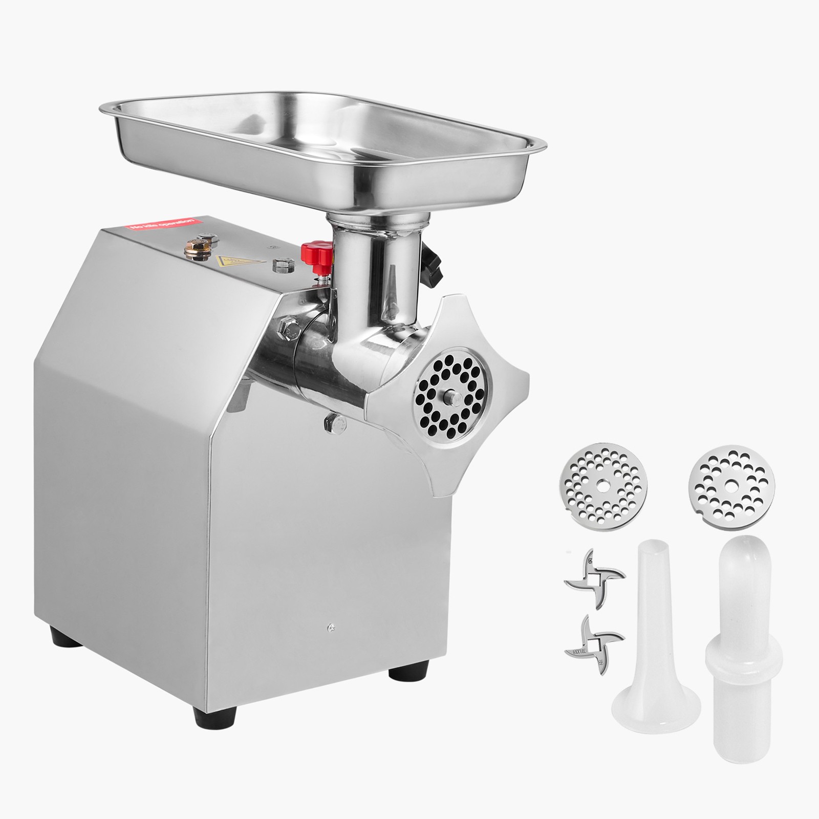 Uimoso Commercial Electric Meat Grinder 850W Sausage Stuffer7lbs/min for Kitchen