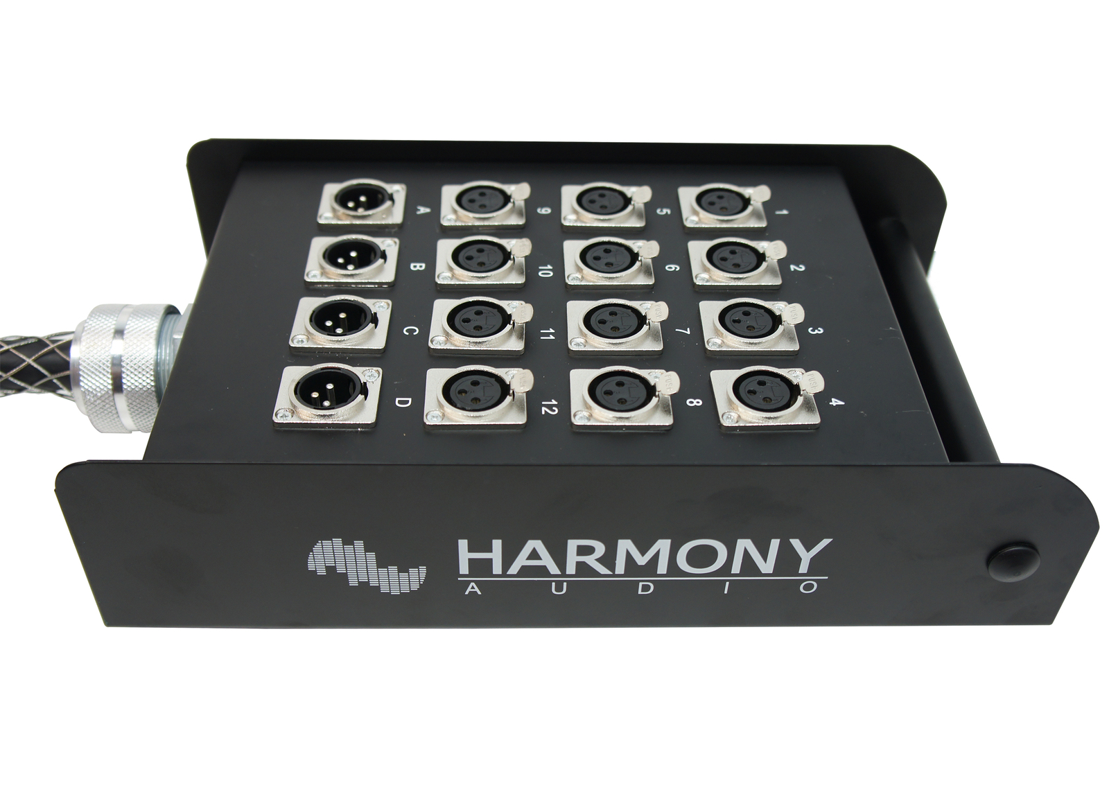 Harmony Audio HA-SB1650 XLR Snake Cable 16 Channel - 50 Feet (12 Send 4 Returns)