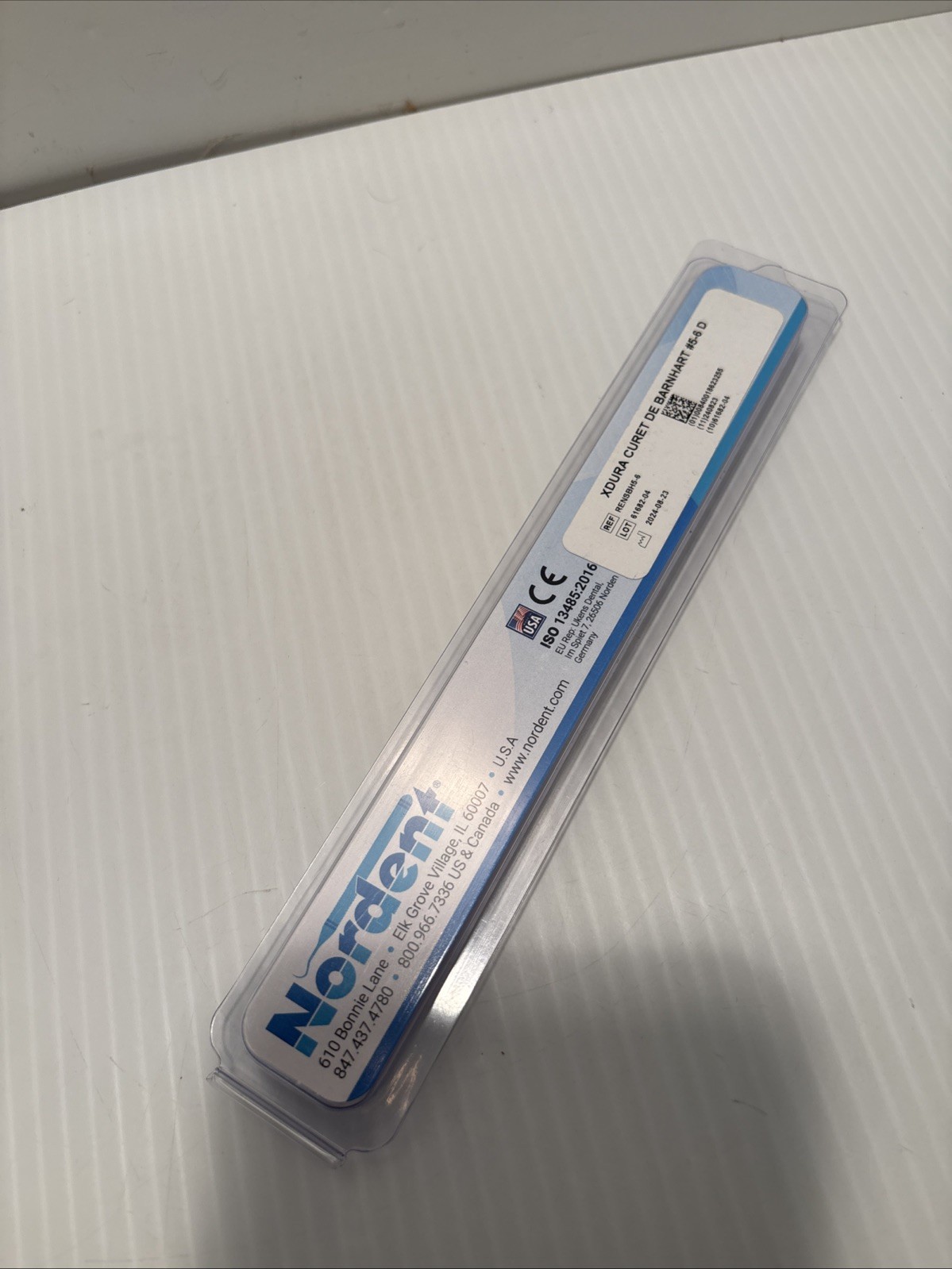 Nordent Xdura, Curette, DE, Barnhart #5-6, DuraLite Round Handle x2