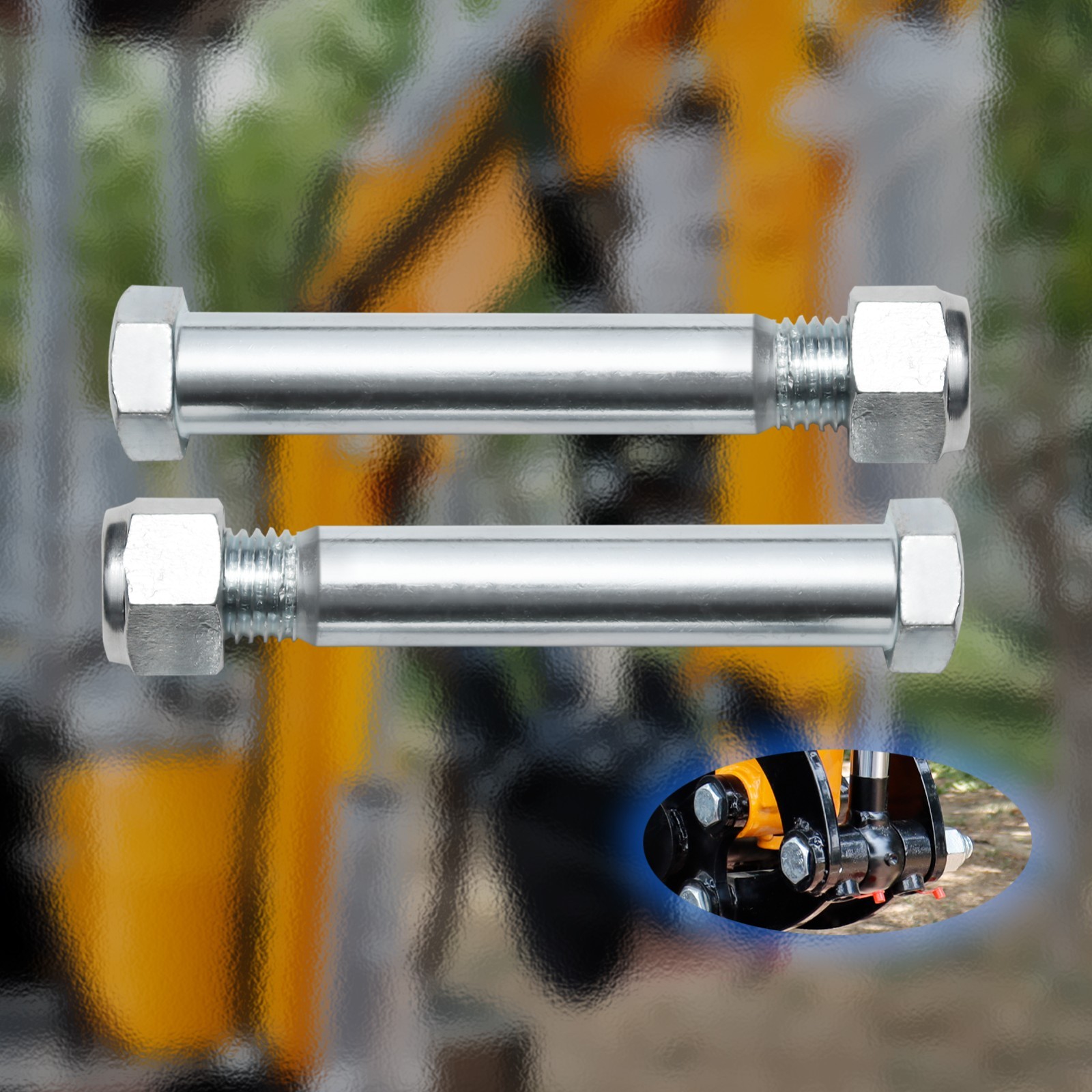 2025 2pcs 25mm diamater pins for mini excavator connecting other attachments