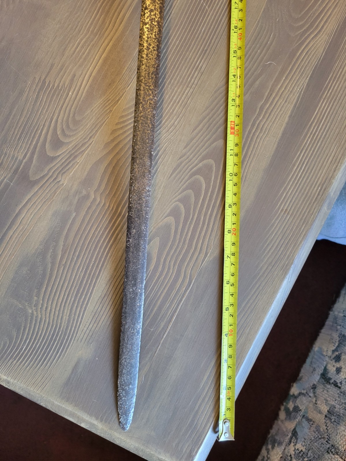 Mexican-Civil War Era Bone Handle Officer's Sword Antique Used