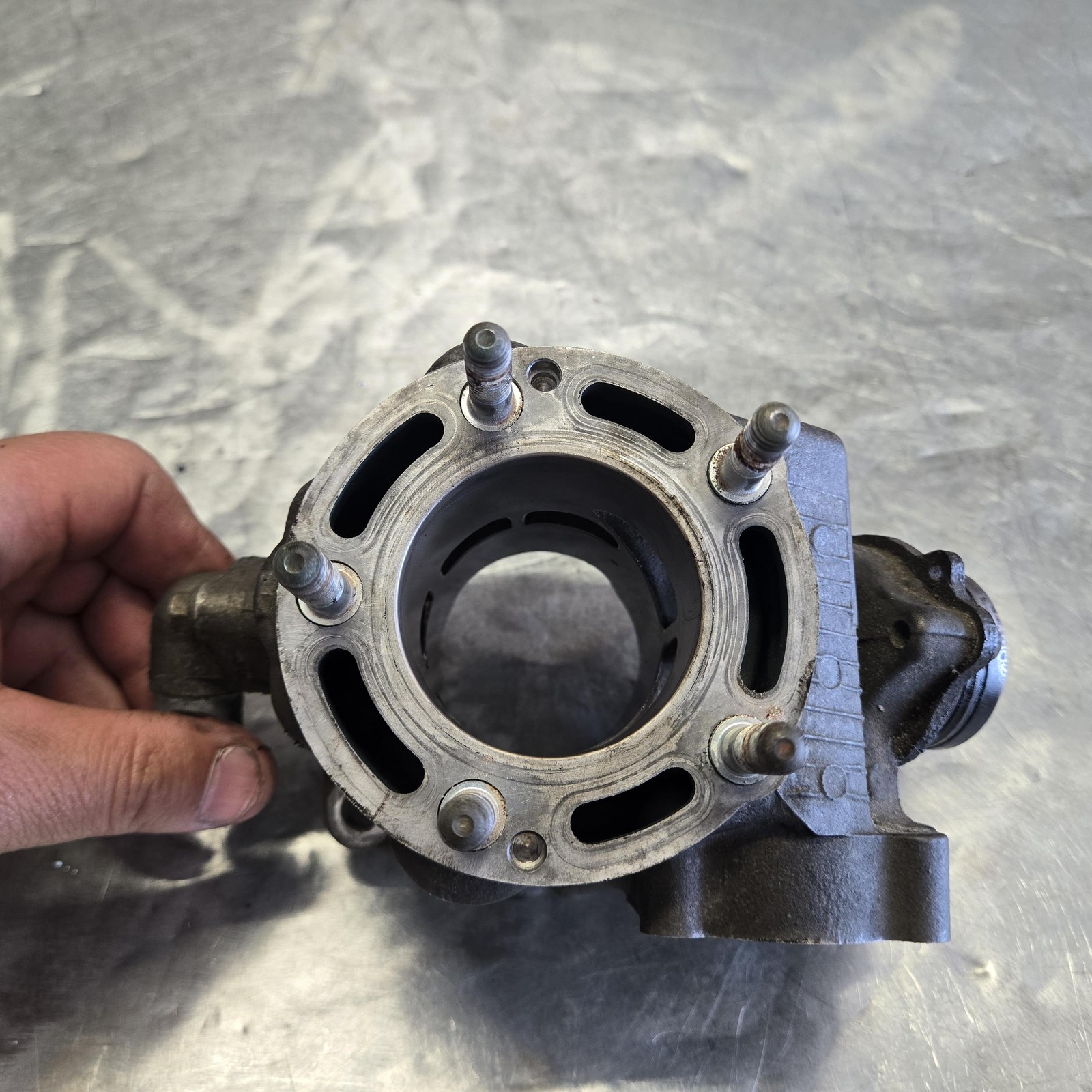 2001 Honda Cr125r Engine Motor Cylinder Bore Jug