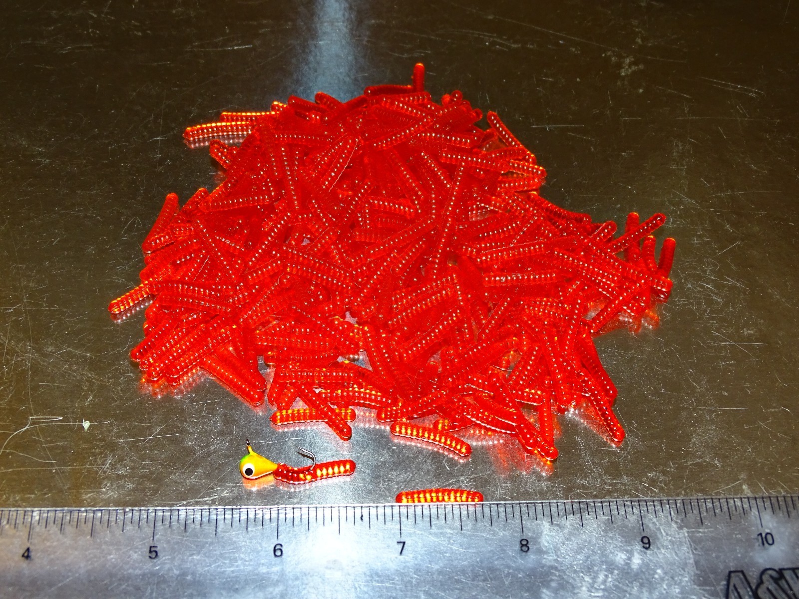 10 PK - GOLD PLATED HOOK TEASERS / SONIC FLIPPER - ACME TACKLE OEM PARTS (OBO)