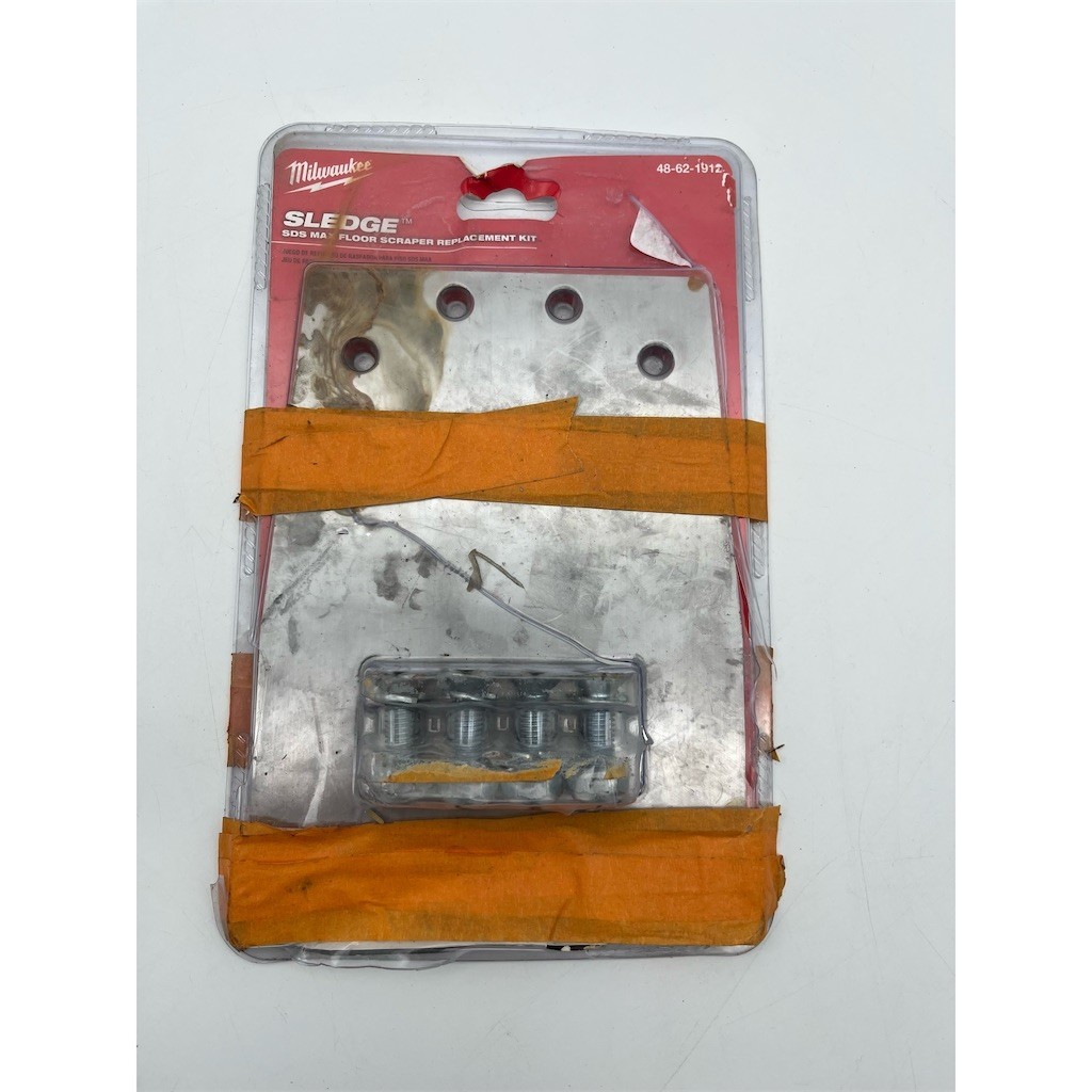 Milwaukee SLEDGE SDS Max Floor Scraper Replacement Kit Blade & Hardware