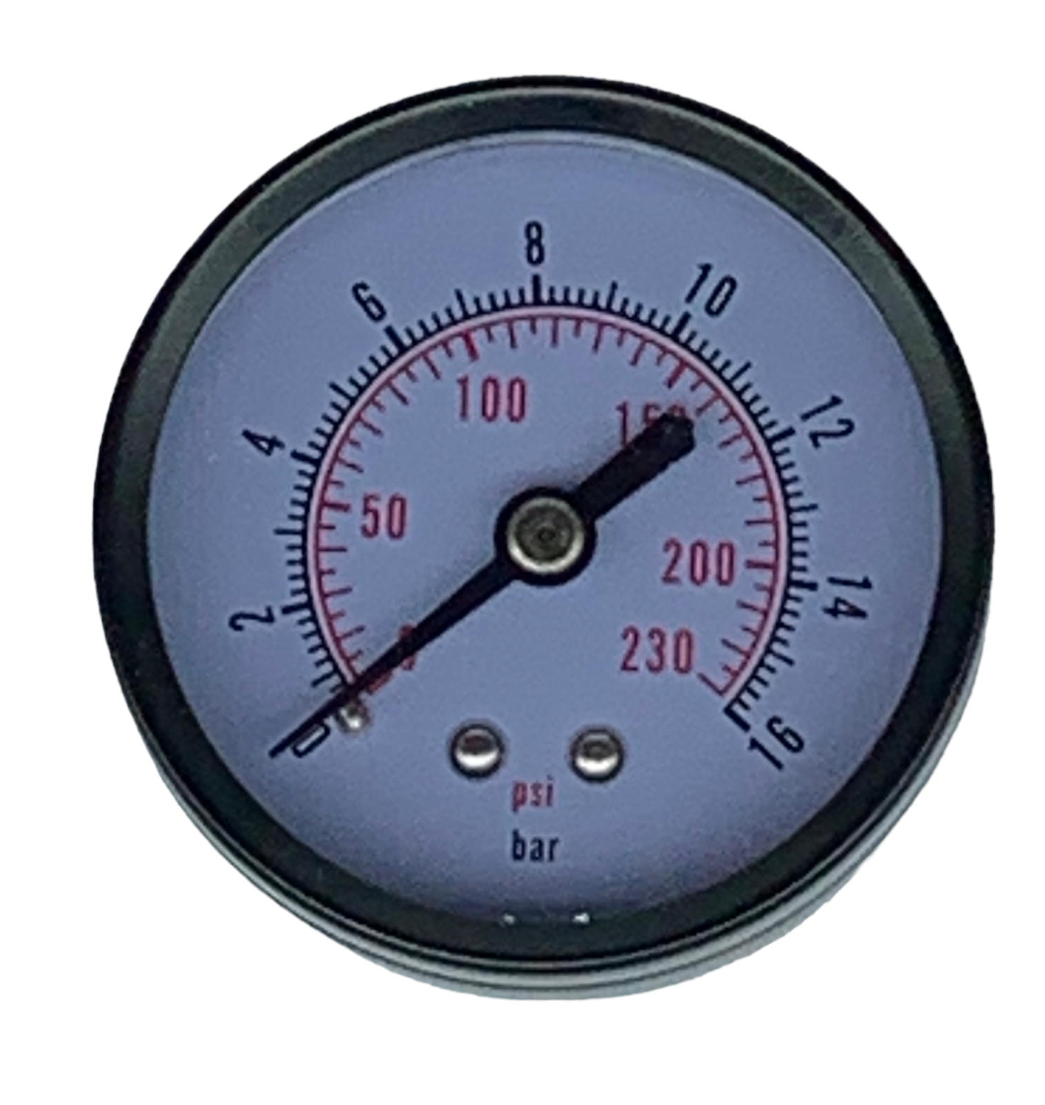 10 Pack Compressor Pressure Gauges 0-230 PSI 1/4 NPT Back Mount 2" Dial