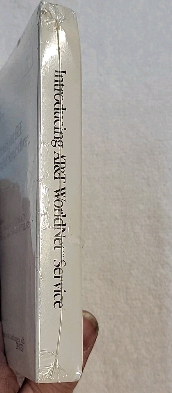 AT&T WorldNet Service 3.5" installation diskettes Windows version 1996 Netscape