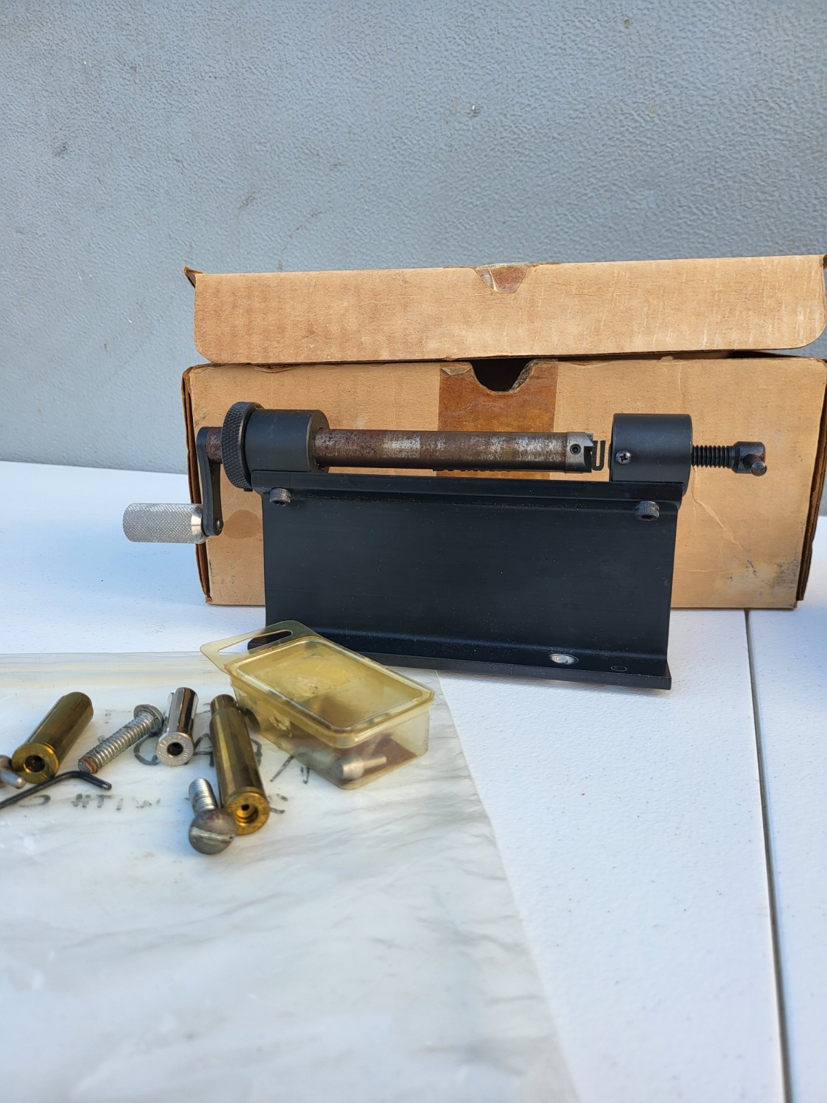 Vintage Lyman Accu Trimmer Precision Tool For Ammo Reloading For Case Trimming