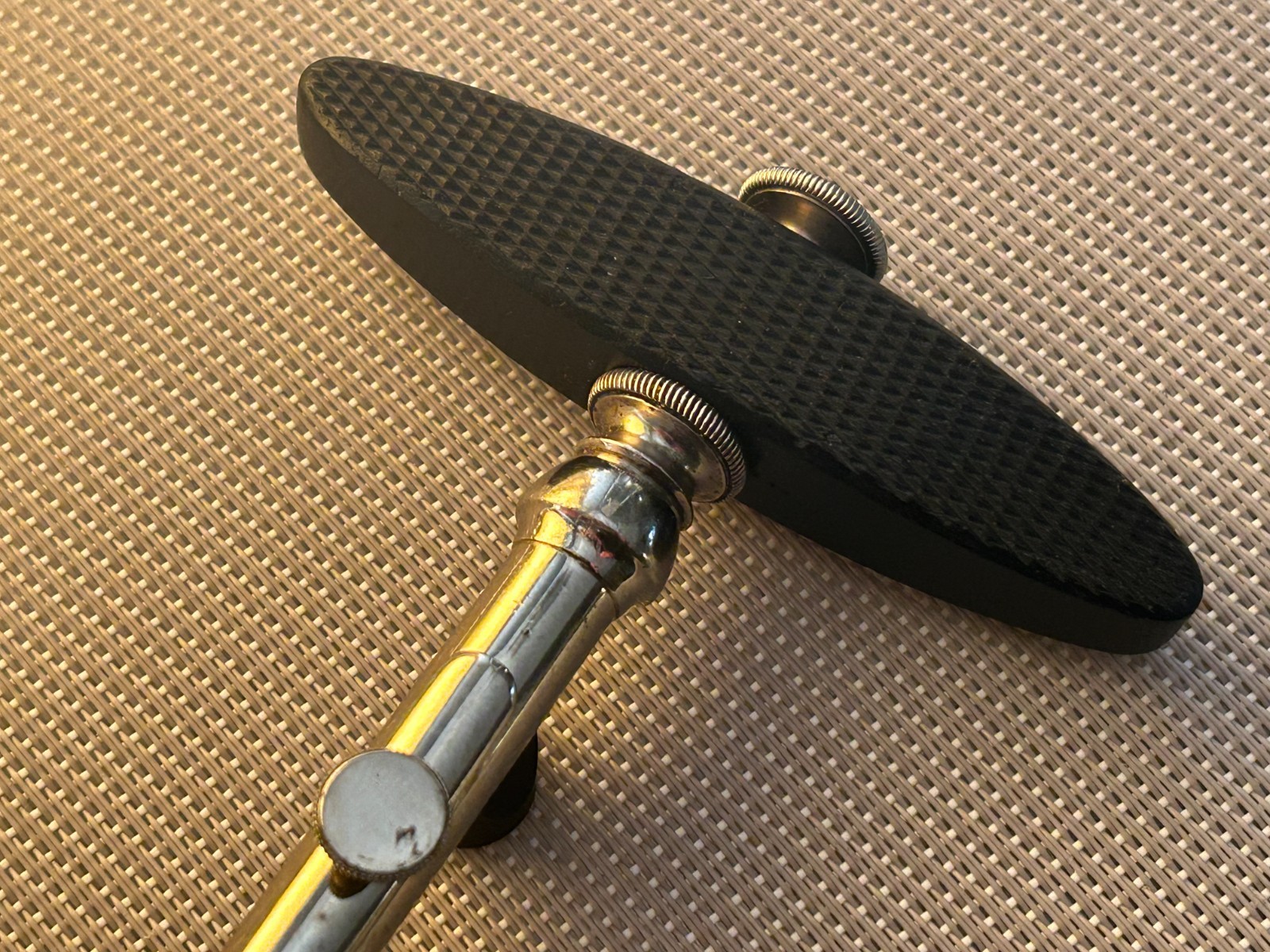 Antique Surgical Trepanation Tool / Germany ? / 19th century / Wood Ebony Handle