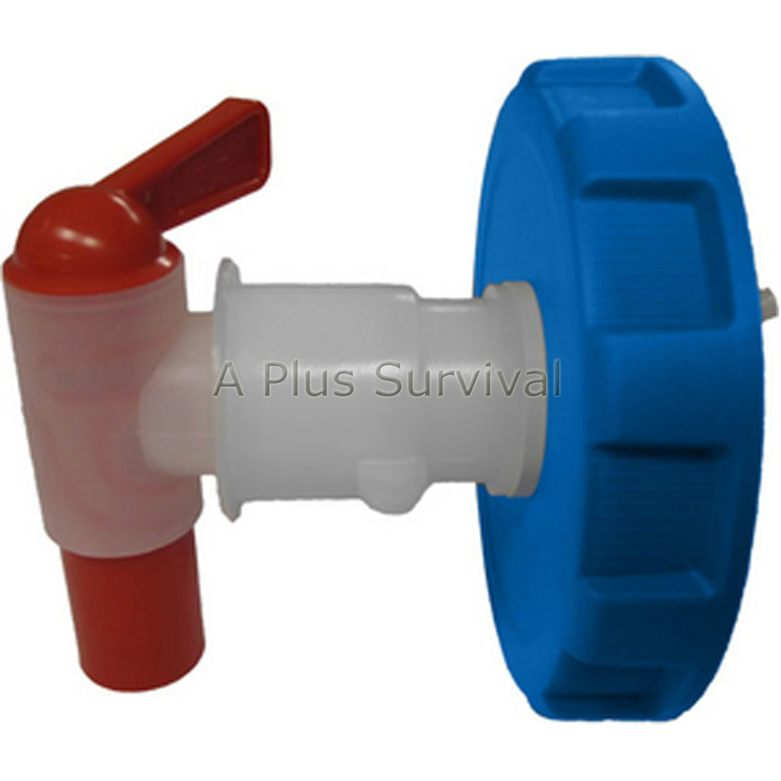 Water Brick Ventless Spigot with Blue Lid Gasket & Nut for WaterBrick Containers