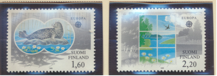 Finland Stamps Scott #735 To 736, Mint Hinged