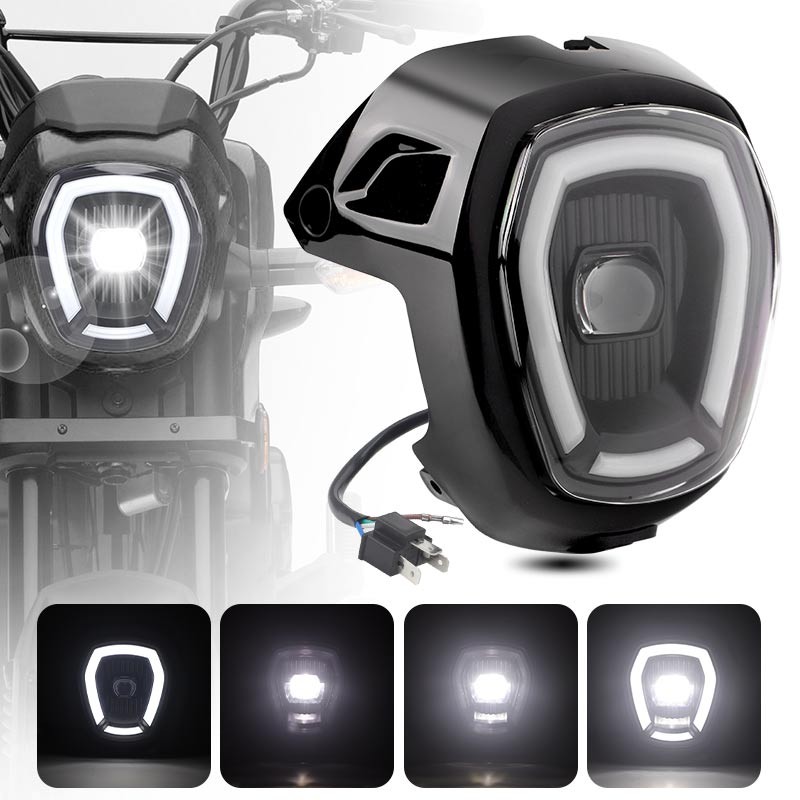 LED Headlight Assembly High Low Beam + DRL Lamp For Honda Navi NVA110B 2016-2021